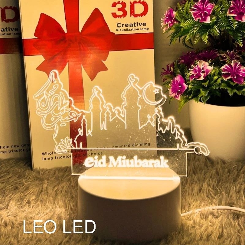{LEO} LAMPU HIAS 3D / LAMPU KAMAR HIAS