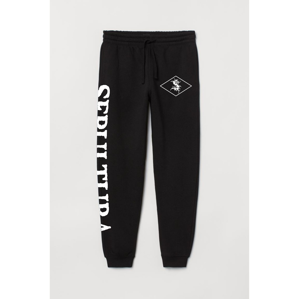 Sepultura Sweatpants Jogger Cotton FLeece - Celana Panjang Fleece Sepultura