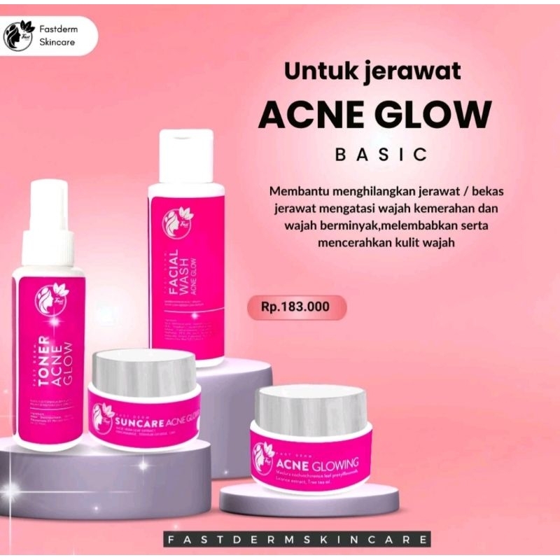 Fast derm Acne Glow paket basic