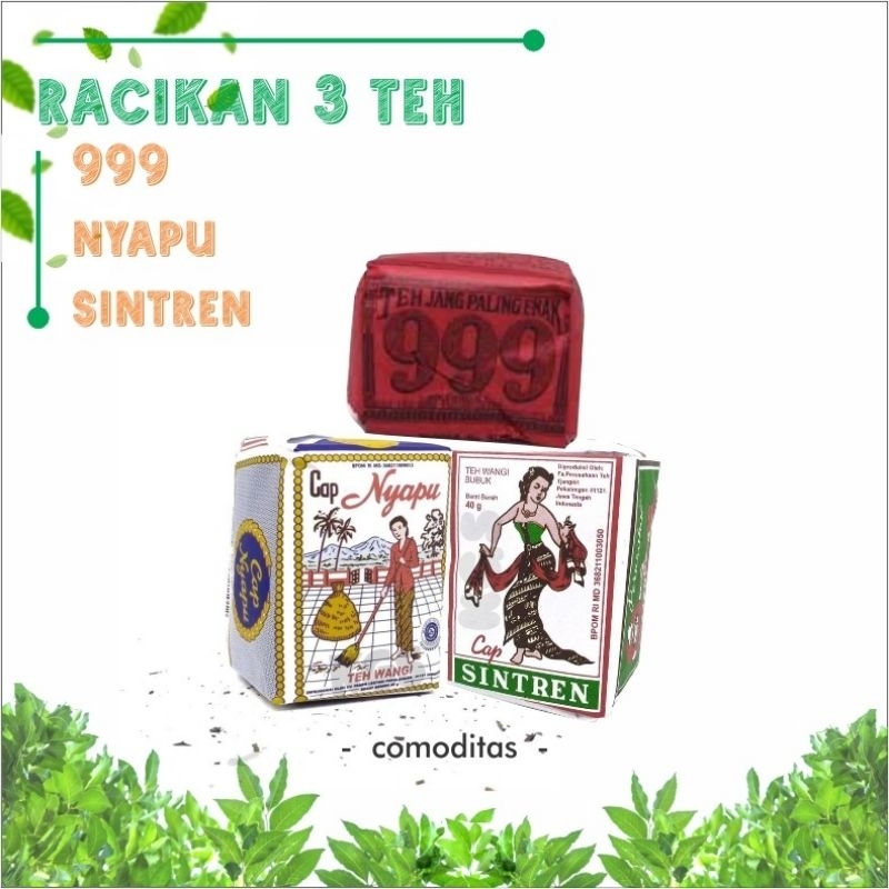 

TEH TUBRUK 3 RACIKAN | TEH KHAS SOLO JOGJA