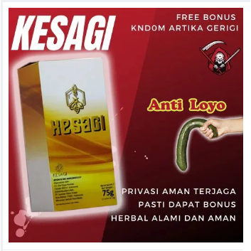 SUPLEMEN KESAGI ORIGINAL BELI 1 BONUS 1 DIJAMIN ASLI 100% MADU HERBAL KESAGI KUAT TAHAN LAMA