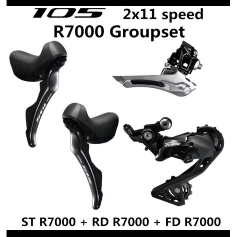 groupset shimano 105 R7000 1 paket