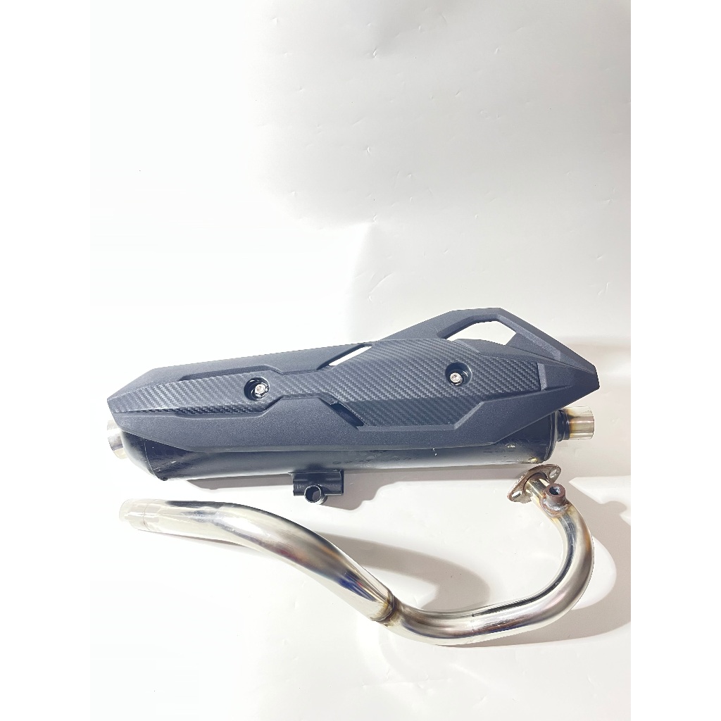 LIVE - KNALPOT COPY CMS LEHERAN KADUT PCX 150 LOKAL / LEHERAN UKURAN 28-32 MM RZ PRO ; KNALPOT COPY 