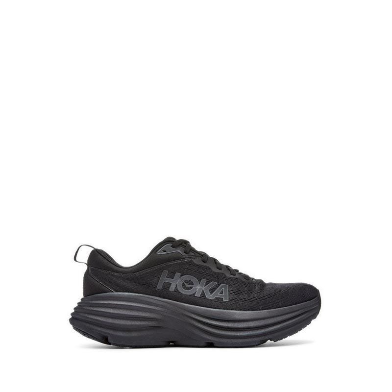 Hoka Bondi 8 Women's Running Shoes Black Black