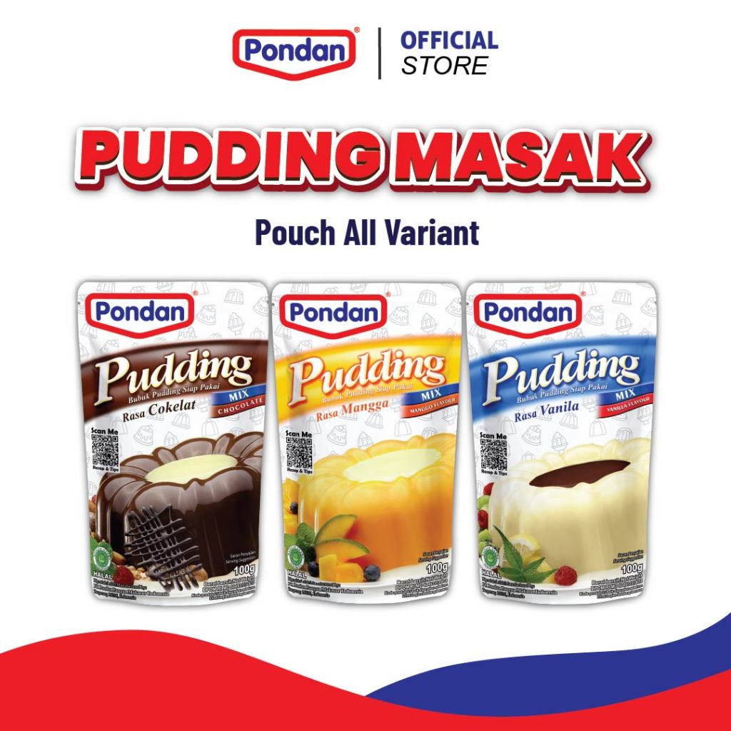 

Pondan Pudding Mix 100g