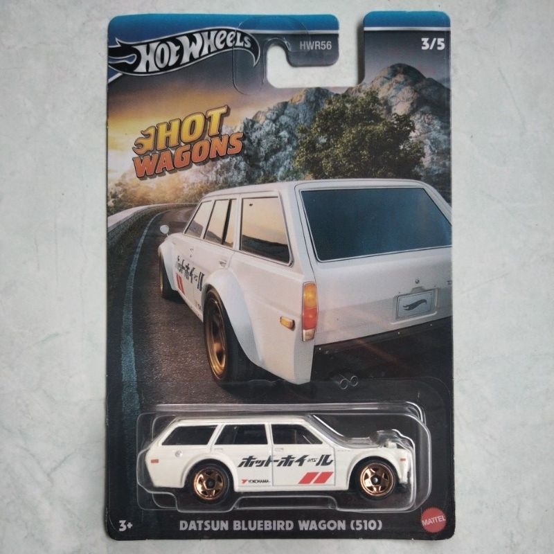 Hot Wheels Datsun Bluebird Wagon 510