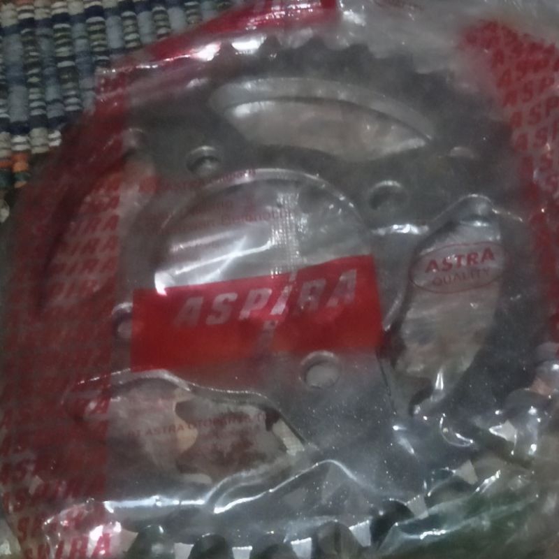 Gear depan belakang Astrea grand Aspira original.