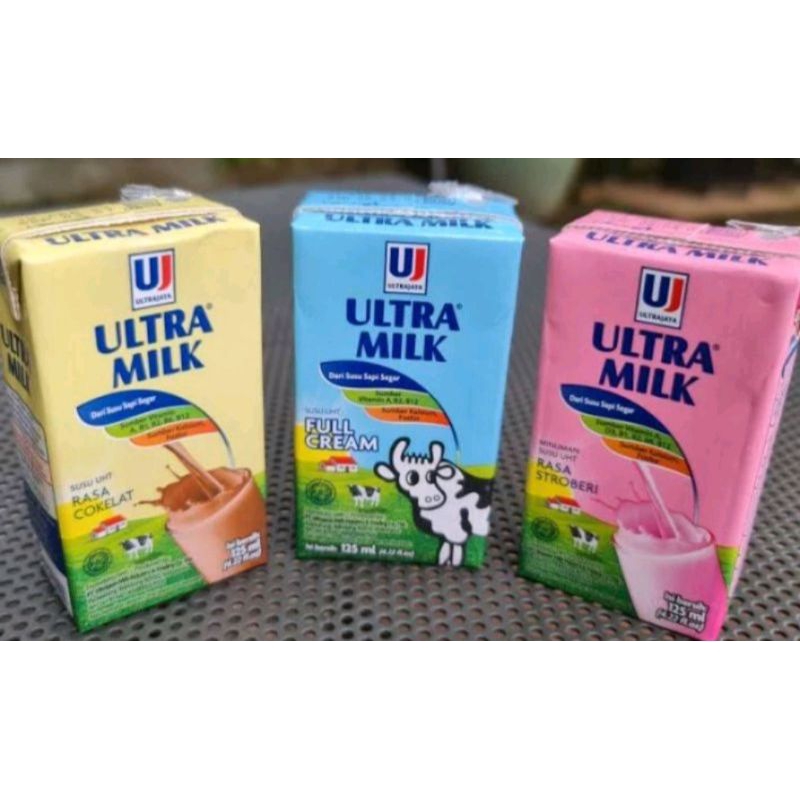 

ultra milk uht 125ml isi 40