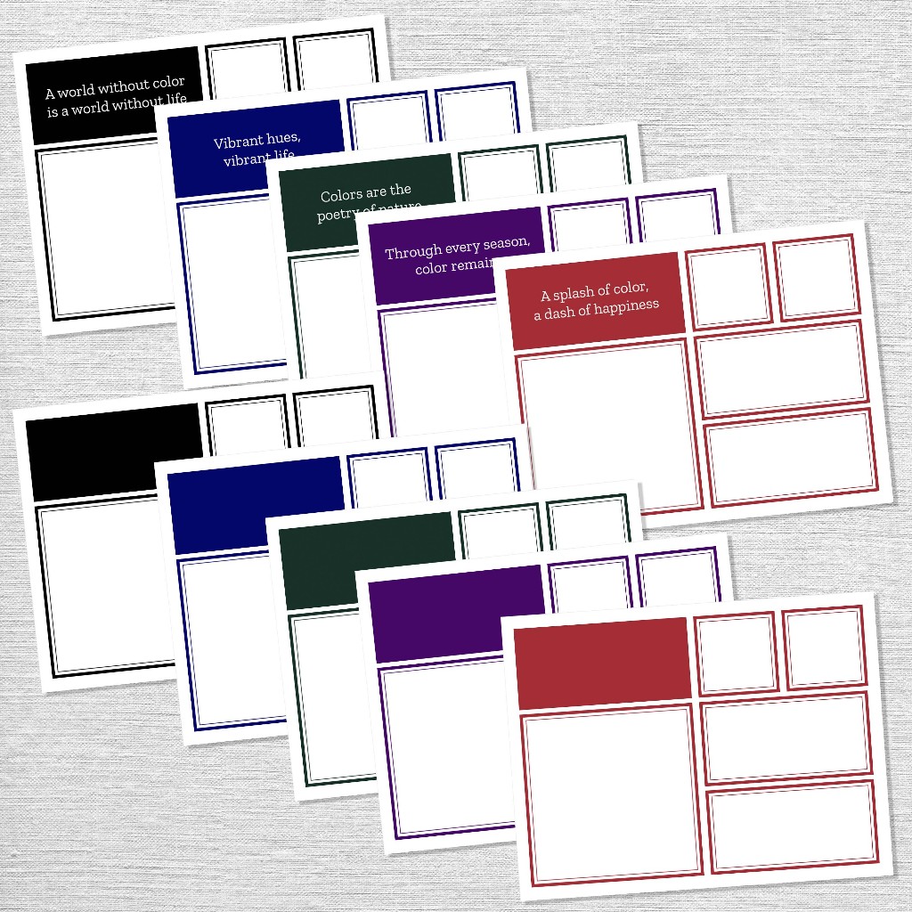 

Collage Rectangle Label Paper Memo Pad Journal Jurnal Scrapbook DIY Bujo Perlengkapan Sekolah Kerajinan Alat Tulis