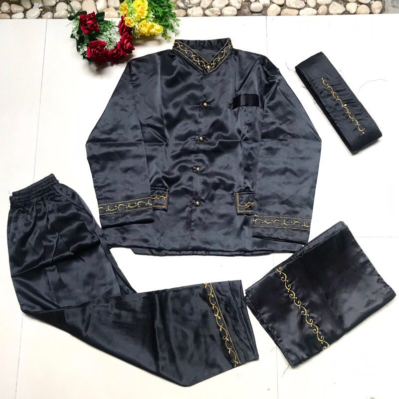 Basofi/set celana sarung peci Anak SMP