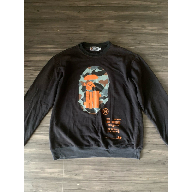 Crewneck A Bathing Ape x Undefeated