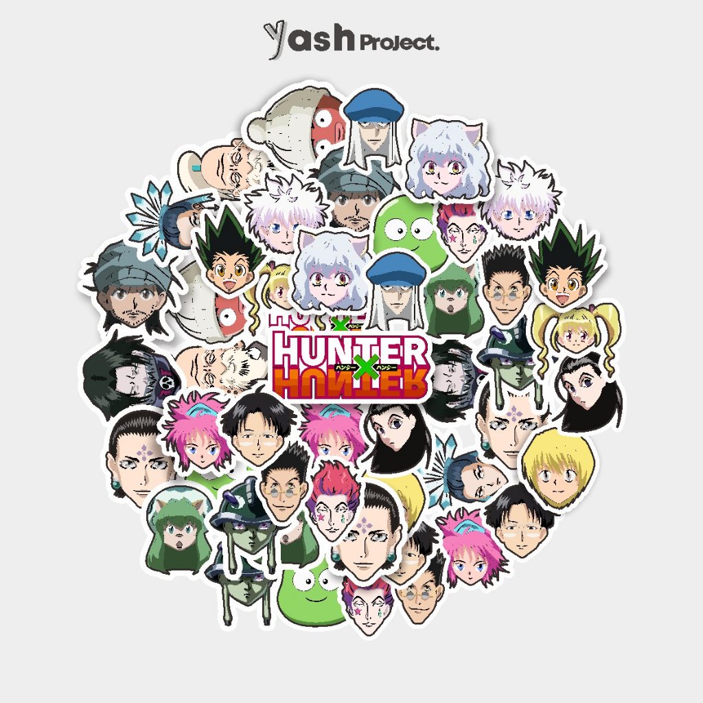 

STICKER PACK HUNTER X HUNTER | STICKER DECORATION | DIECUT