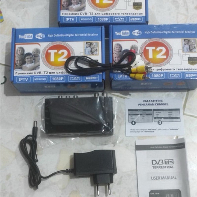 STB Receiver TV Digital Bisa Untuk Tabung LED DLL