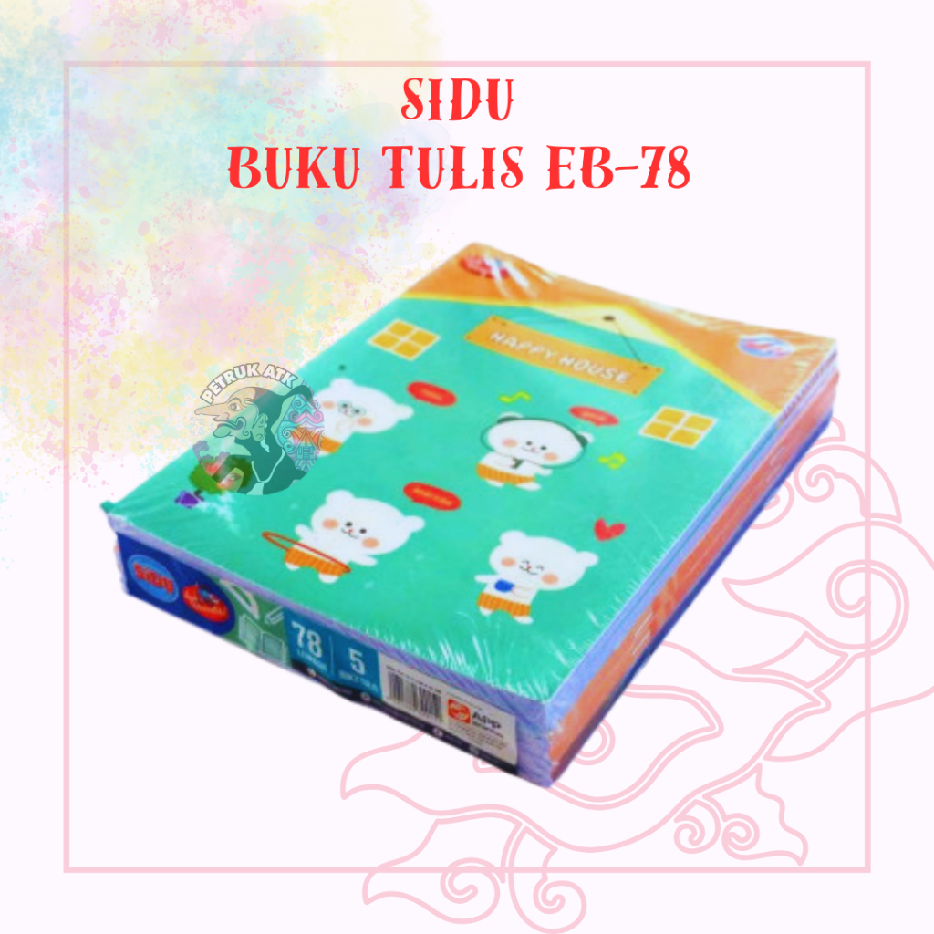 

[PAK] BUKU TULIS SIDU 78 LEMBAR (5 PCS)