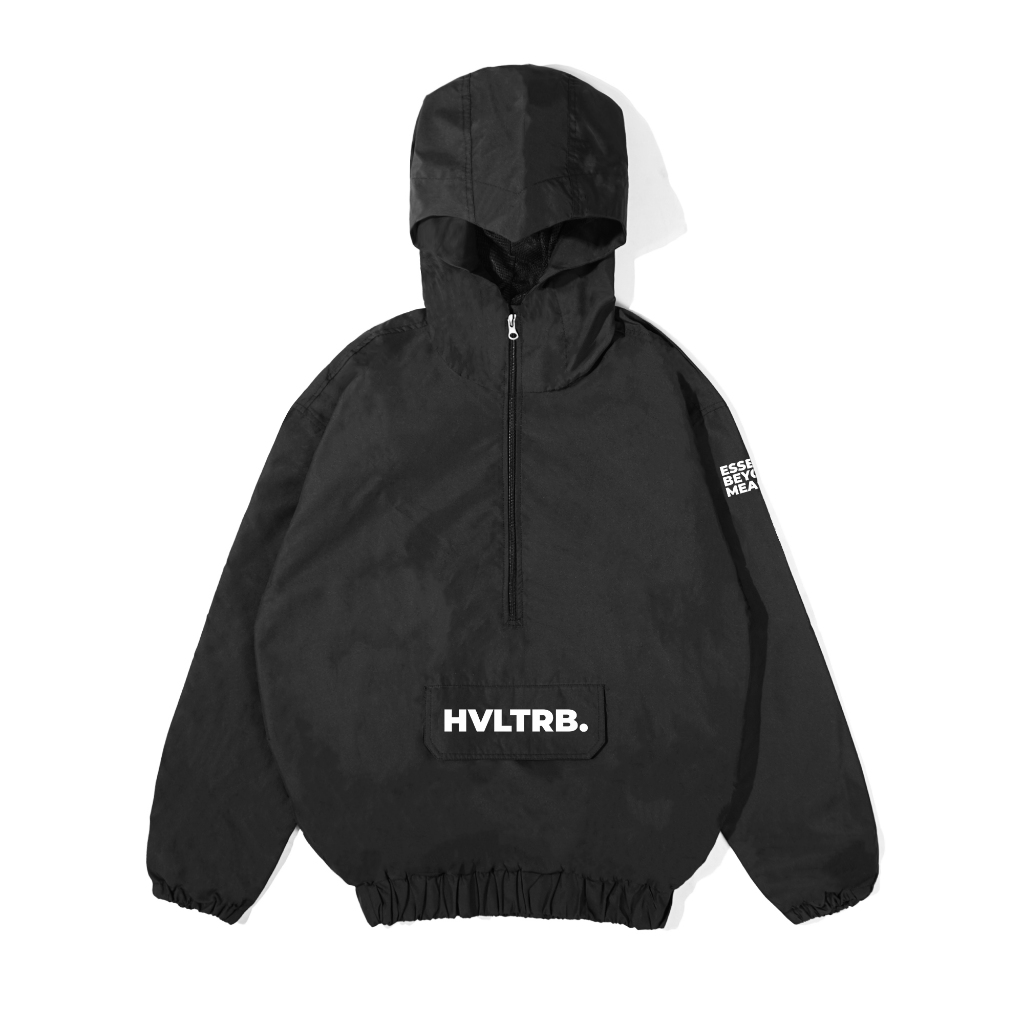 Heuvel Tribe Jacket Cagoule Ryden Black Jacket Parasut Pria JCH 2306.166