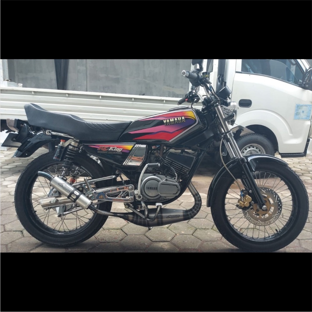 Knalpot ABRT20 Rx King PDK Korek Harian Plat Galvanis ORIGINAL PABRIK ABRT20