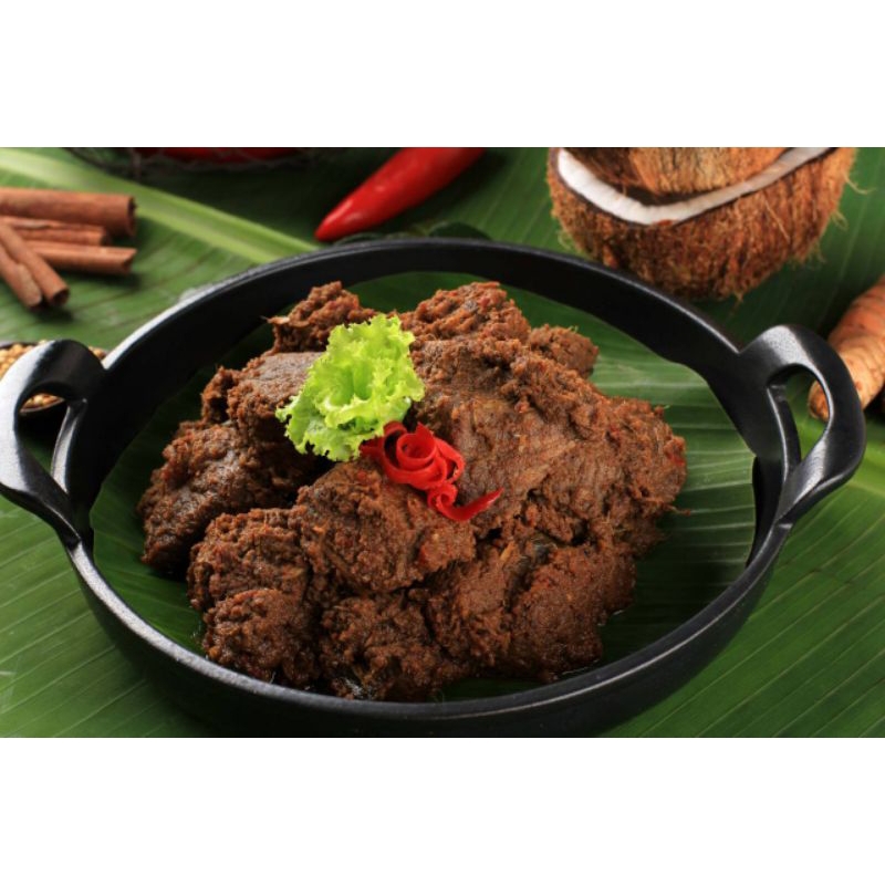 

Rendang daging/khas minang/rendang/masakan minang/melayu