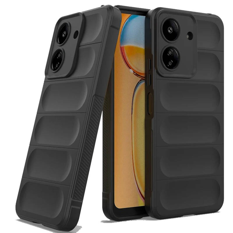 Armor Bump TPU Case Xiaomi RedMi 13c -  Poco C65 - Casing Soft Cover Shock Proof Softcase 4G