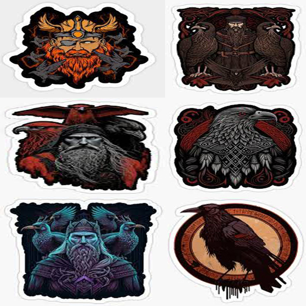 

Sticker Print Cutting Tema Mitologi