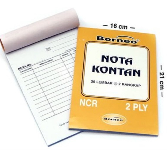 

TBMO (ECER) NOTA NCR-B-2 BORNEO - NTOB0003