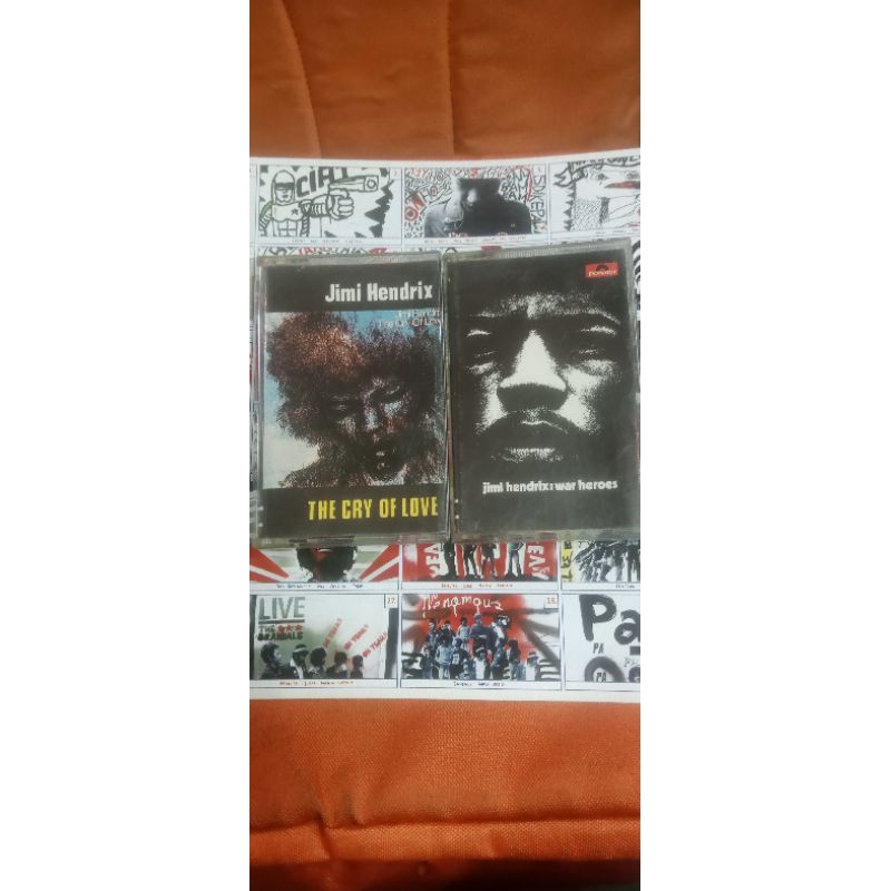 Paket kaset Jimi hendrix
