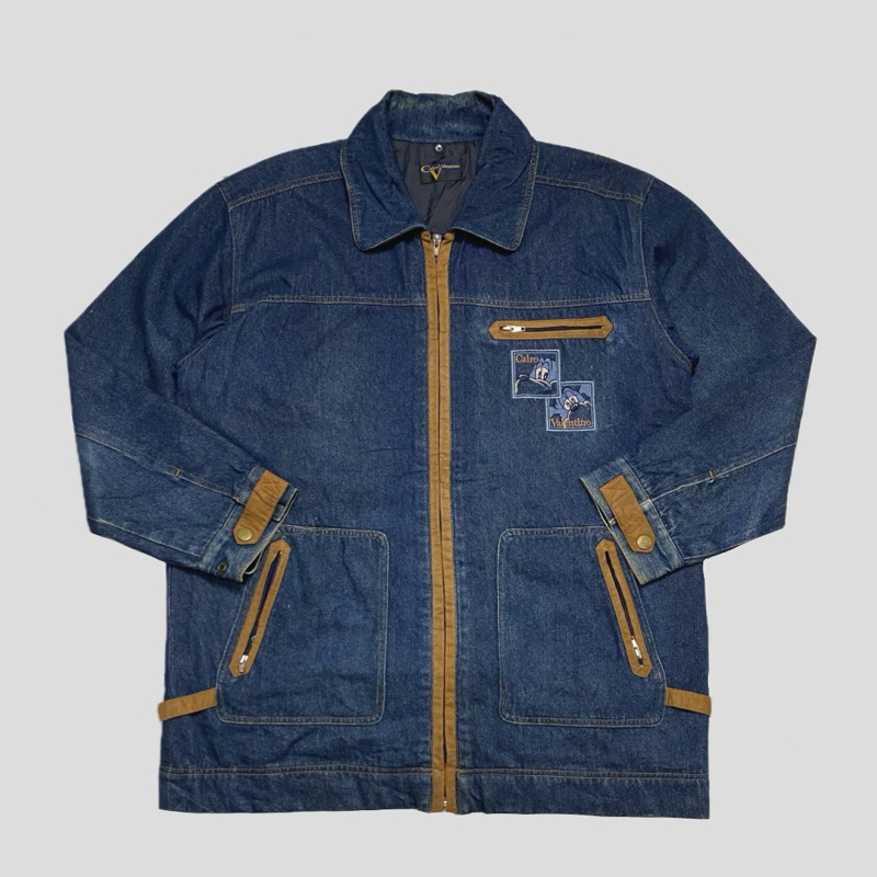 Calro Valentino Denim Chore Jacket