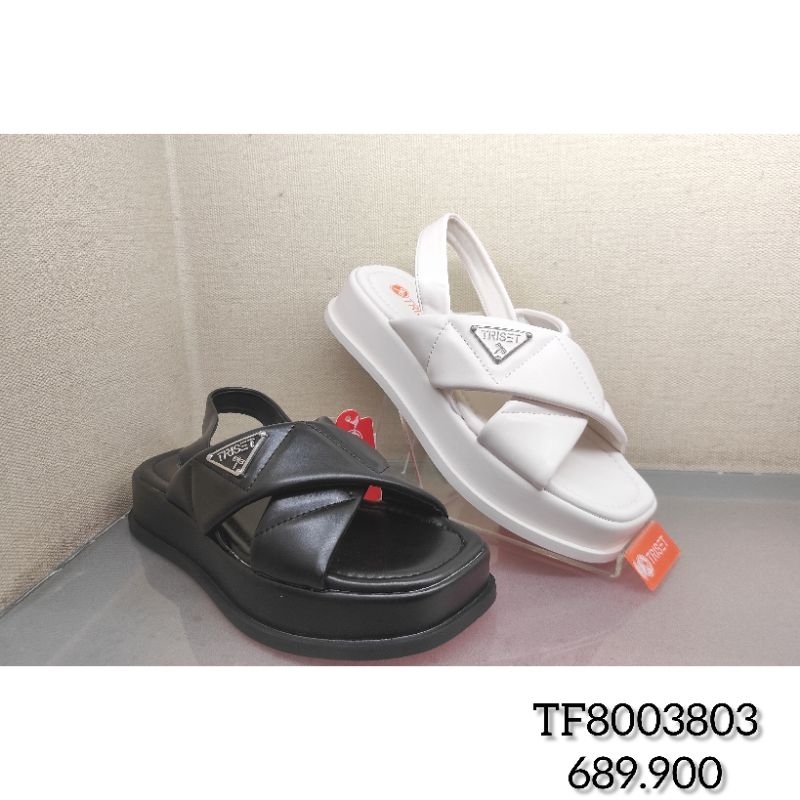 TRISET Sandal Wedges Tali Wanita - TF8003803 - Branded Matahari