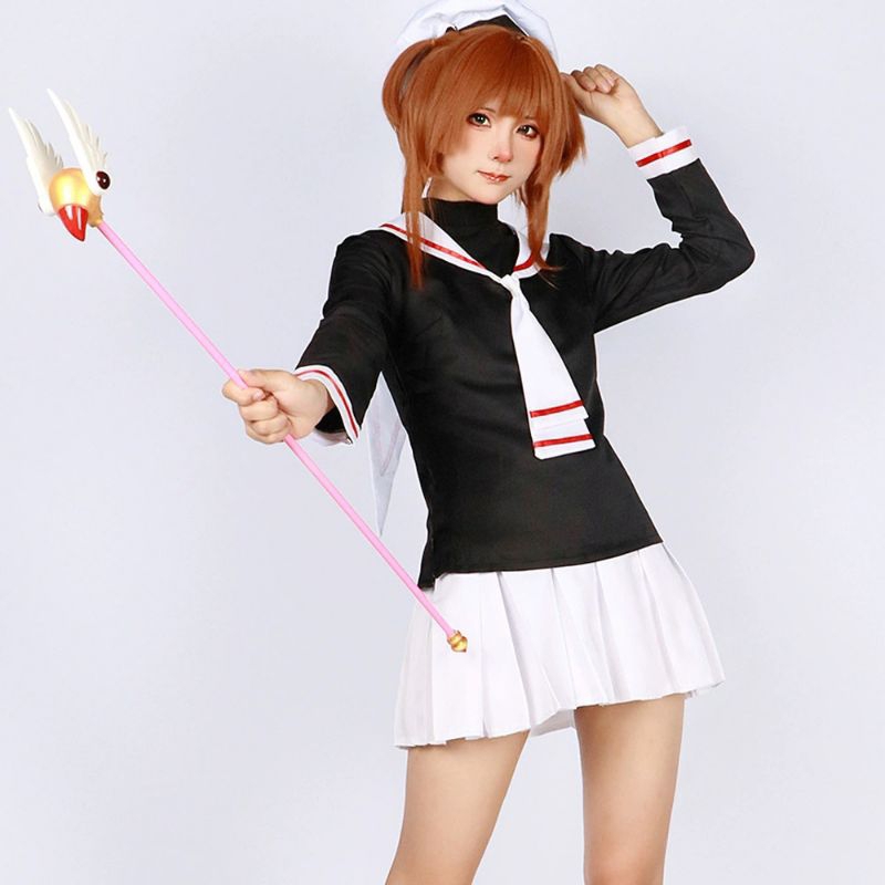 RENTAL/SEWA KOSTUM ANIME SAKURA KINOMOTO HQ TAOBAO IMPORT