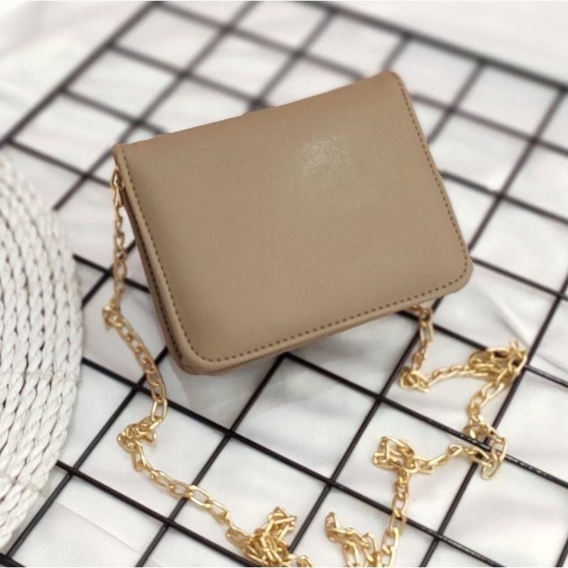 Tas Slempang Dompet Mini Wanita Tas Mini Tali Rantai