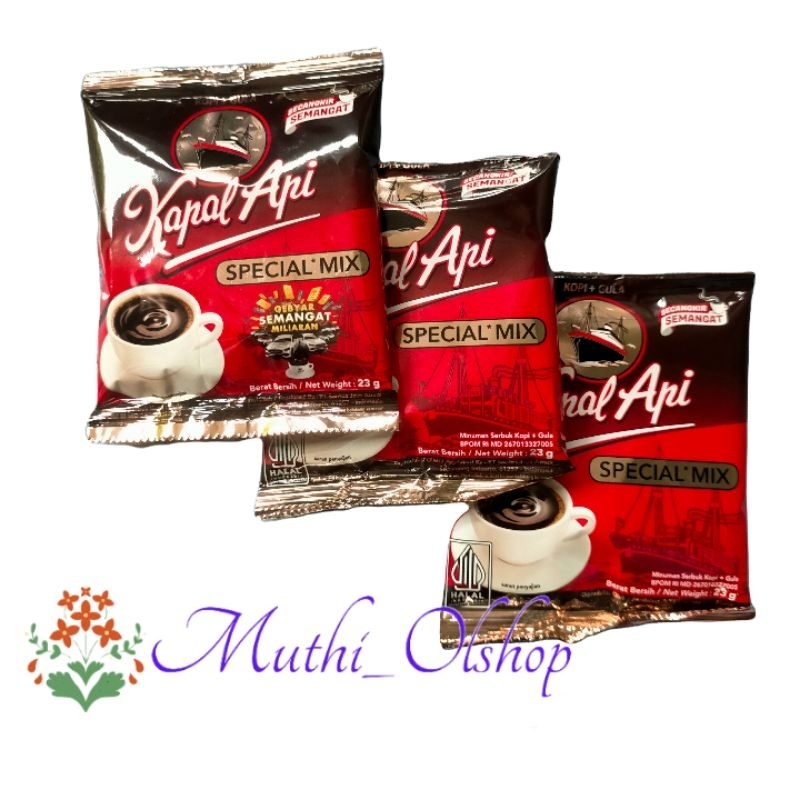 

Kopi Kapal Api + Gula