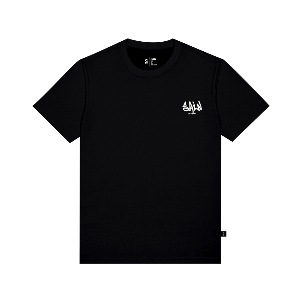 Sain T Shirt Exodus Hitam - A11