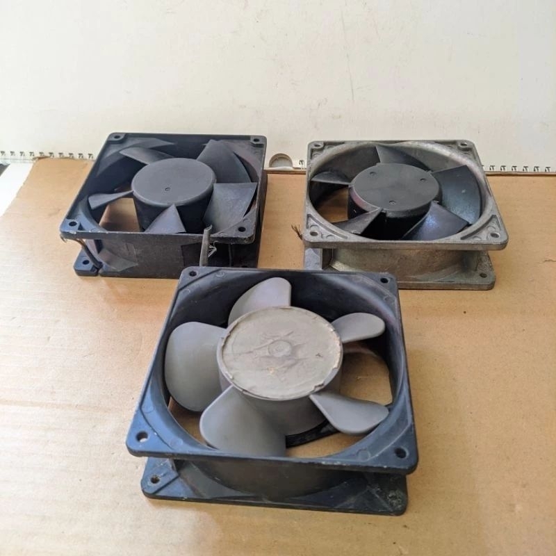FAN DC 24V 12CM DC FAN ALUMINIUM BALL BEARING LEBIH TAHAN LAMA