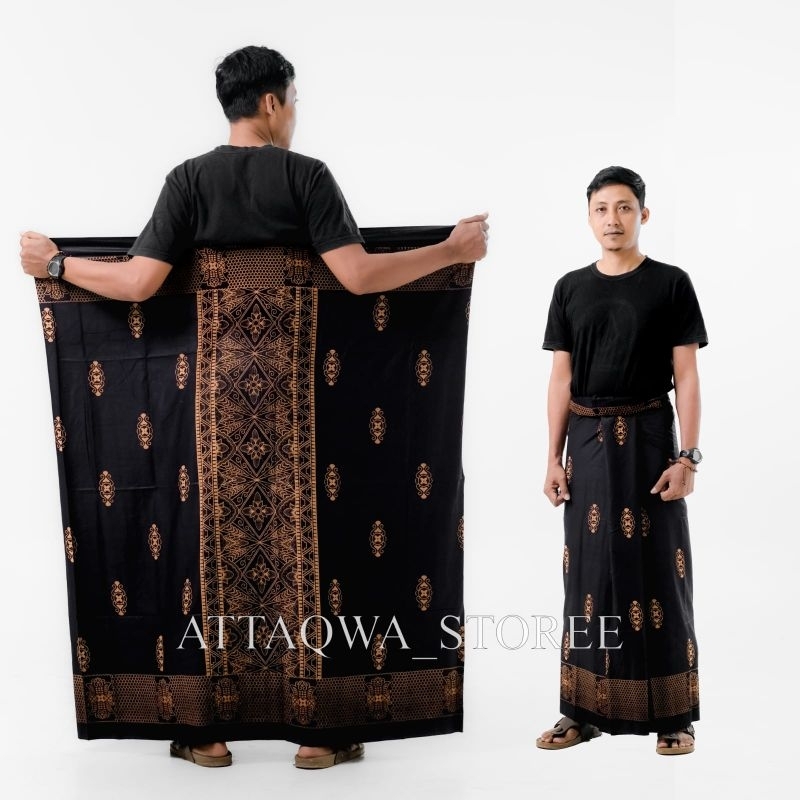 Sarung batik dewasa,sarung batik dewasa saung goyor pekalongan,sarung hitam halus lembut