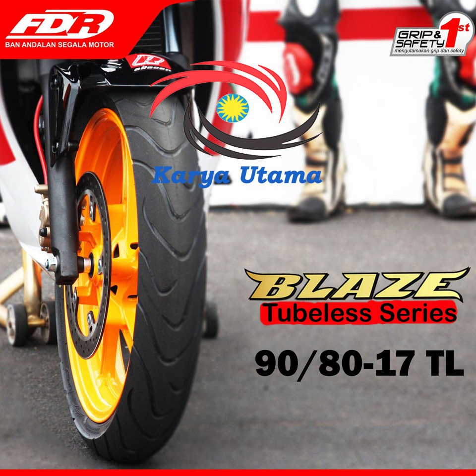 Ban Luar Federal FDR 90/80-17 90/80 300-17 300 Ring 17 Tubeless Tubles Blaze