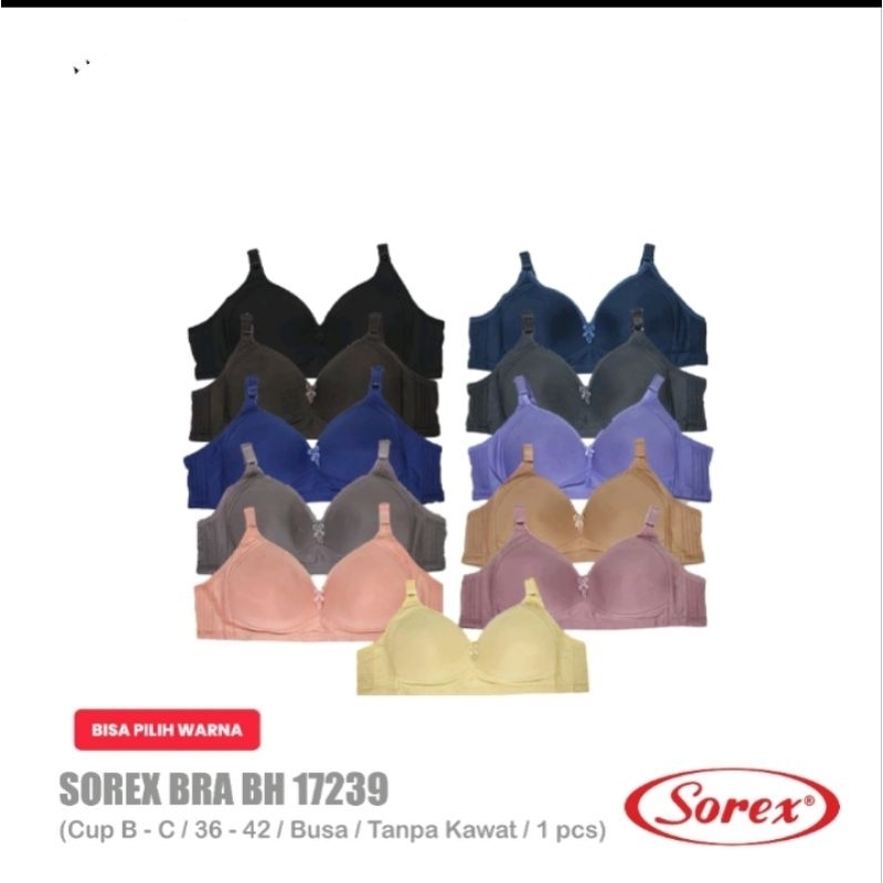 BRA SOREX CUP BESAR CUP C BH SOREX TANPA KAWAT 17239