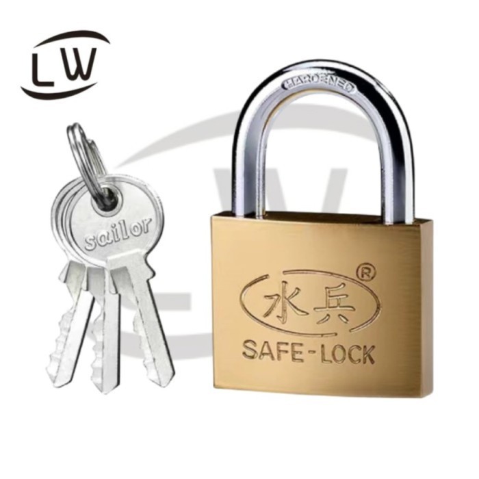 GEMBOK KUNING 50 MM / GEMBOK KOPER 50 MM / GEMBOK PINTU 50 MM