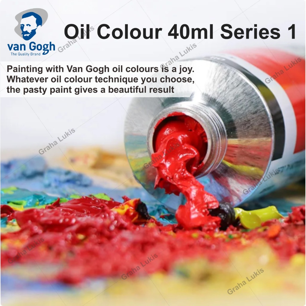 

Van Gogh Oil Colour 40 ml Serie 1 - Varian 2 Brown / Blue / Violet / Green / Black / Grey 40ml