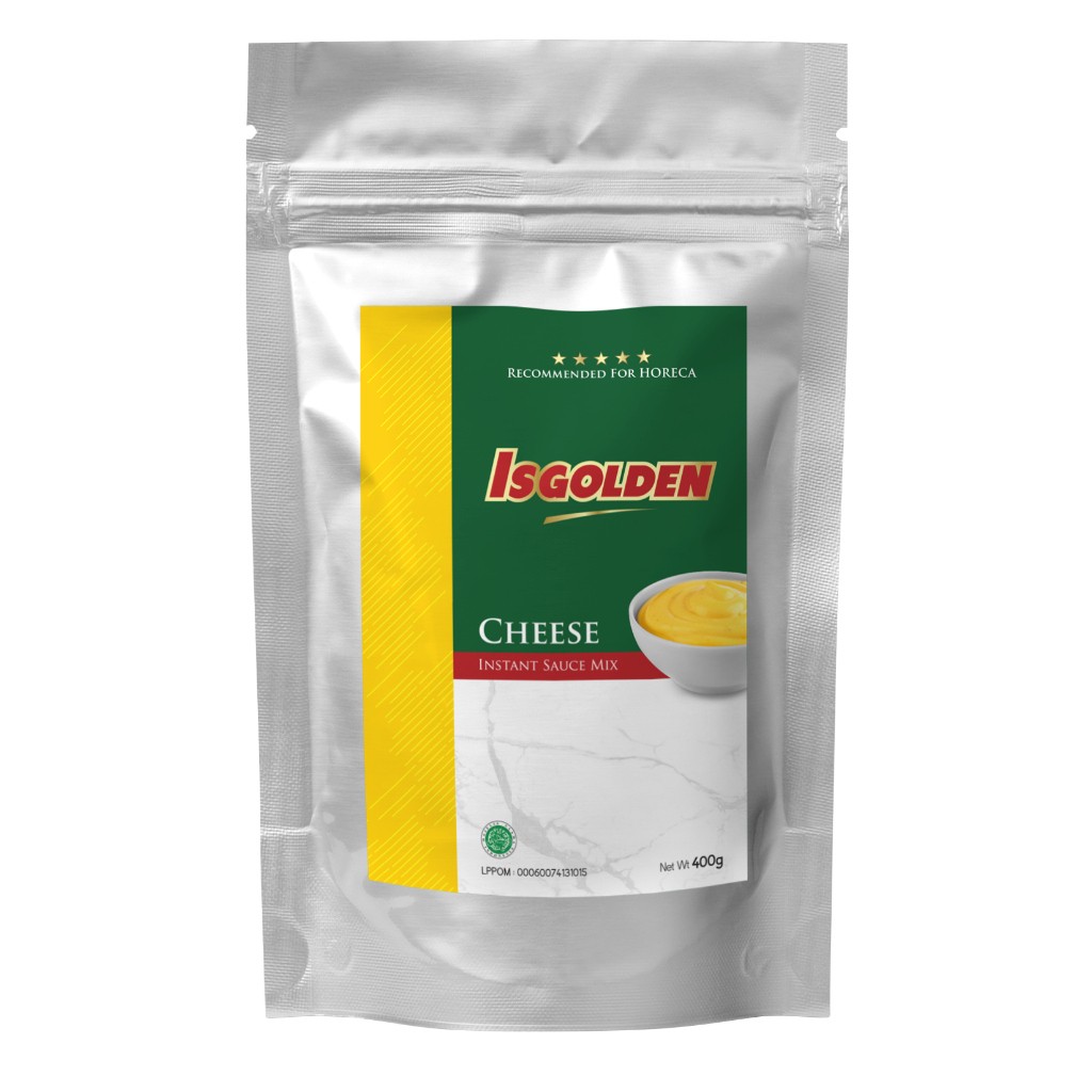 

Instant Cheese Sauce Mix Isgolden / 100% Halal /Powder-to-Sauce 400gr