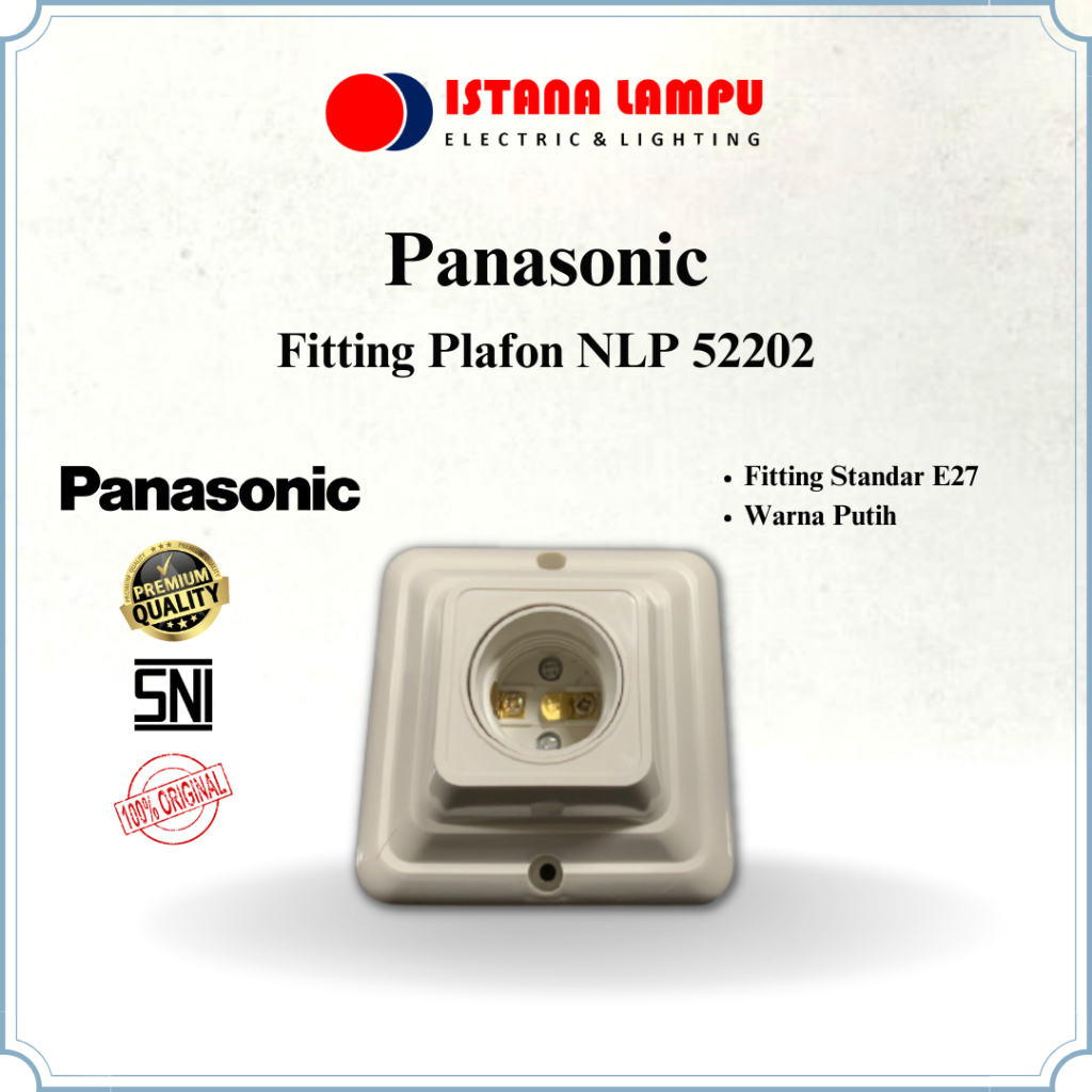 fitting Plafon Panasonic NLP 52202