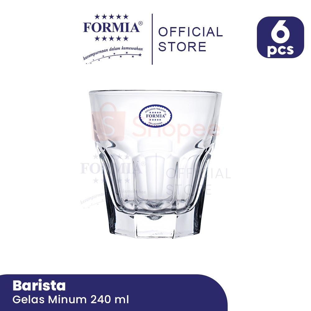 Formia Gelas Minum Barista Tumbler 24 Cl / 6 pcs