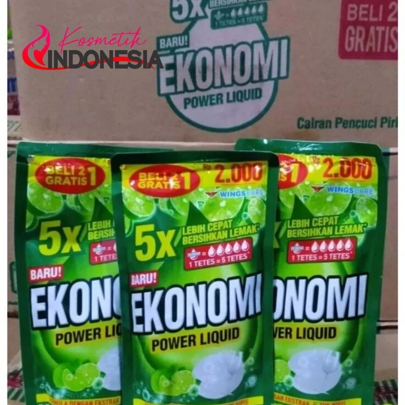 [3 pcs] EKONOMI PENCUCI PIRING 105ML BELI 2 BONUS 1