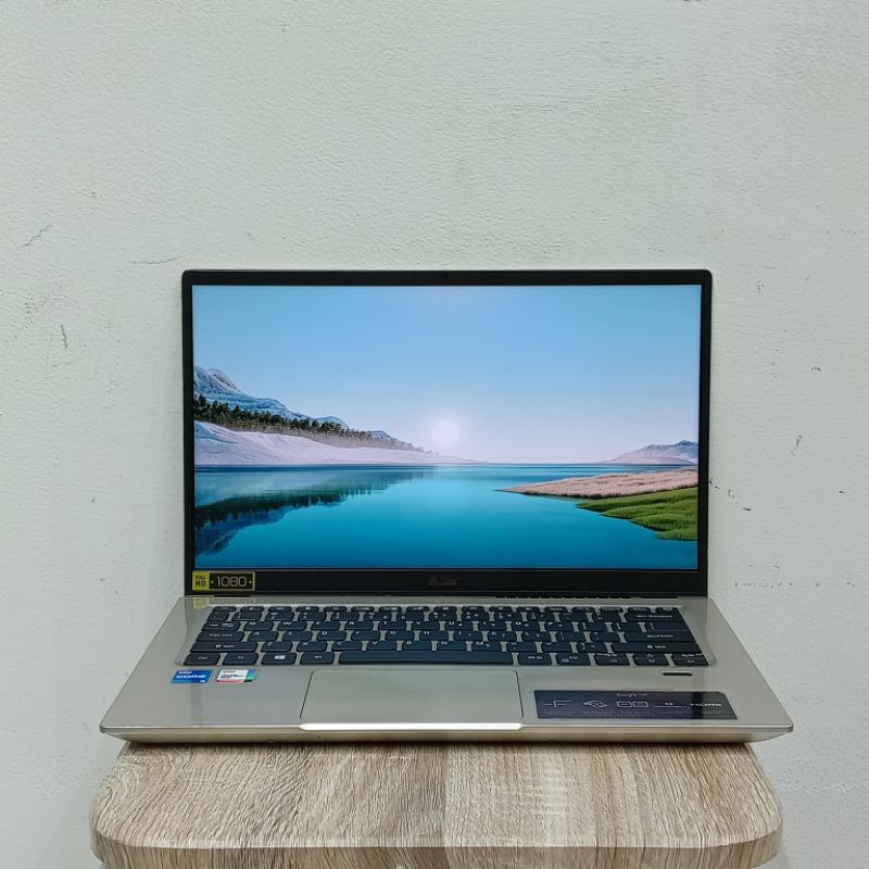 laptop Acer swift 3X Intel core i5 gen 11 Intel iris xe Max ram 8gb/SSD 512gb layar 14 inch fhd IPS