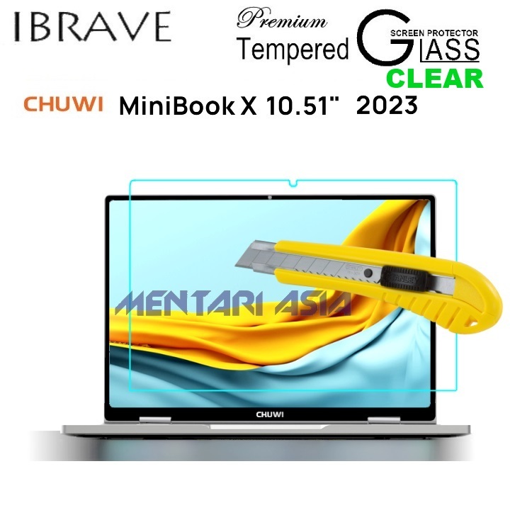 Tempered Glass CHUWI MiniBook X 10.51" 2023 - iBrave Premium CLEAR