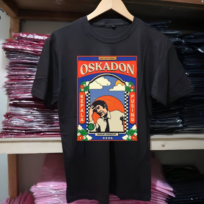 KAOS VINTAGE OSKADON | KAOS JADUL KAOS LUCU