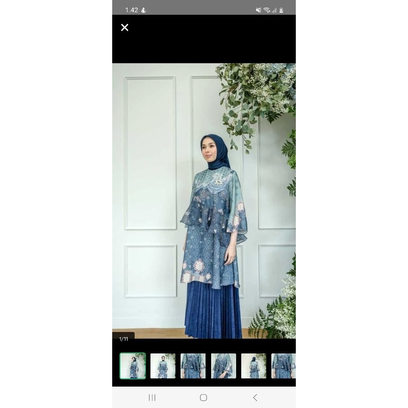 Klamby Malya Tunic with Embellishment Malaka - XS