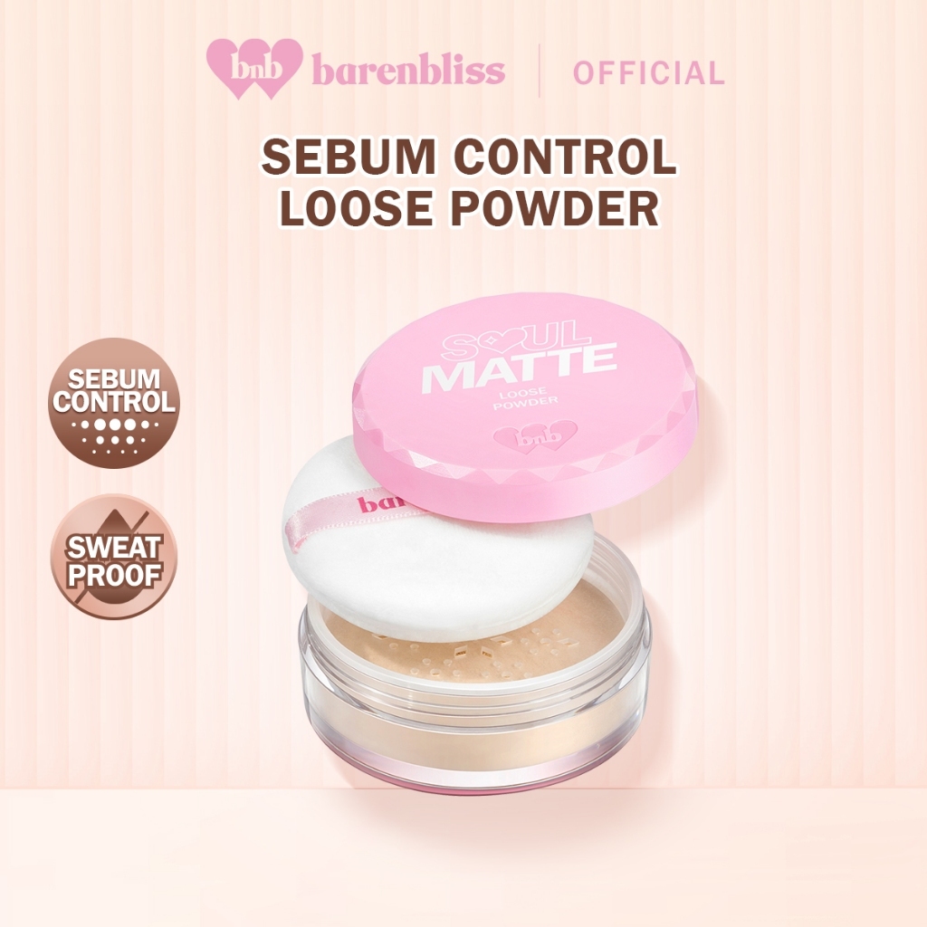 BNB Barenbliss Soul-Matte Loose Powder Korea Bedak Tabur