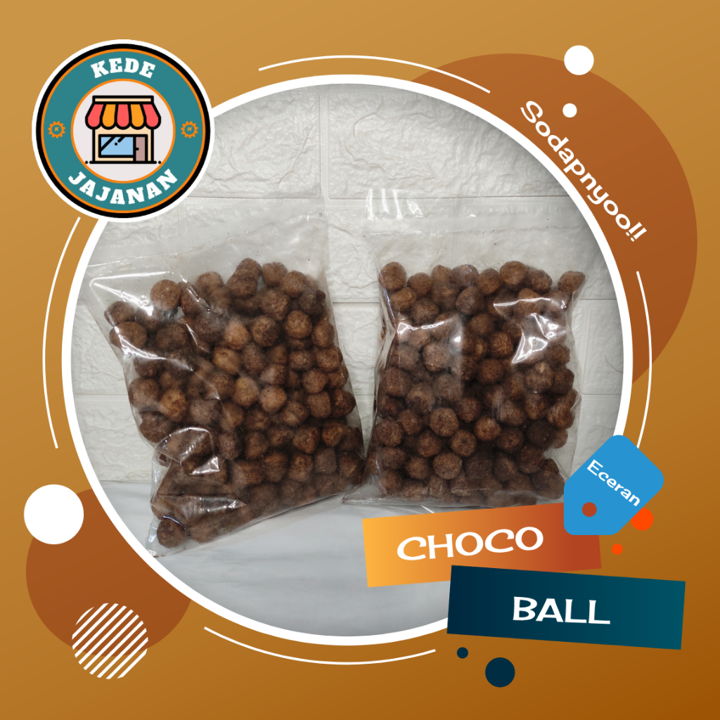 

Chiki Ball Coklat Snack Kemasan Sachet - Kede Jajanan