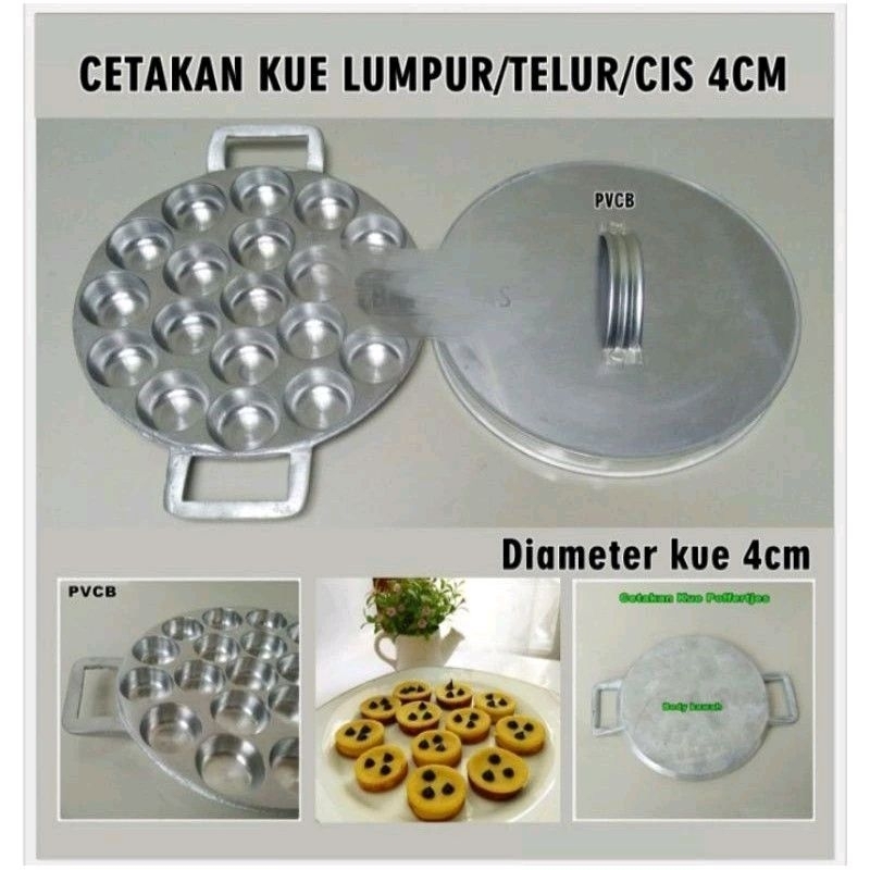 Cetakan takoyaki/ lumpur mini anti lengket
