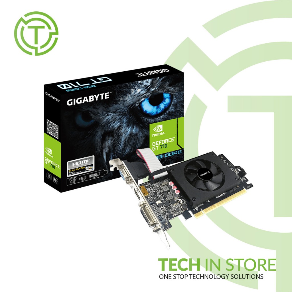 VGA Card Gigabyte GeForce GT 710 - 2GB DDR5 GV-N710D5-2GIL