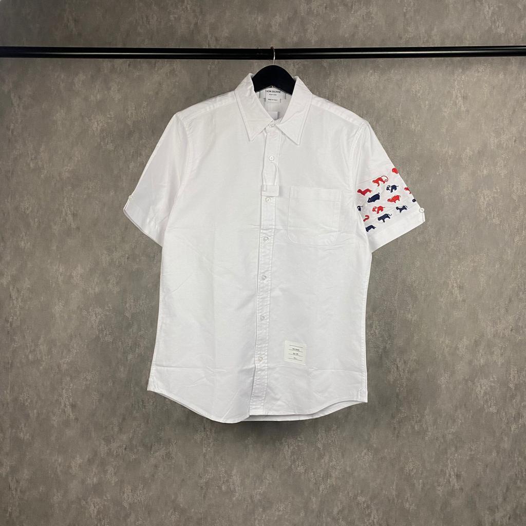 [ VVIPQUALITY ] KEMEJA THOM BROWNE MIRROR / ATASAN KEMEJA PRIA WANITA / THOM BROWNE SHIRT